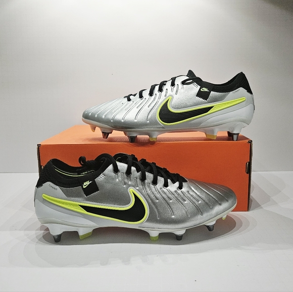Nike Tiempo Legend 10 Elite SG-Pro Silver Volt